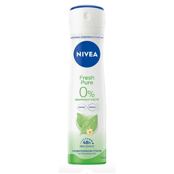 NIVEA Deo Spray 150 ml Fresh Pure 0% Aluminium