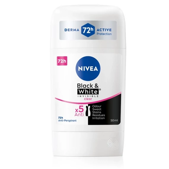 NIVEA STIFT 50ML / INV. B&W CLEAR