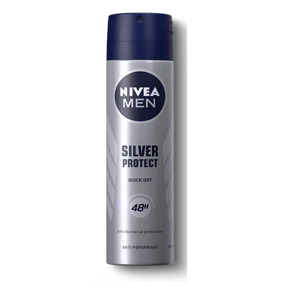 NIVEA Men deo spray 150 ml Silver Protect Izzadásgátló