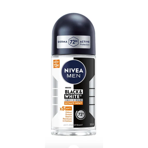 NIVEA Men Golyós Dezodor 50 ml Black & White Invisible Ultimate Impact