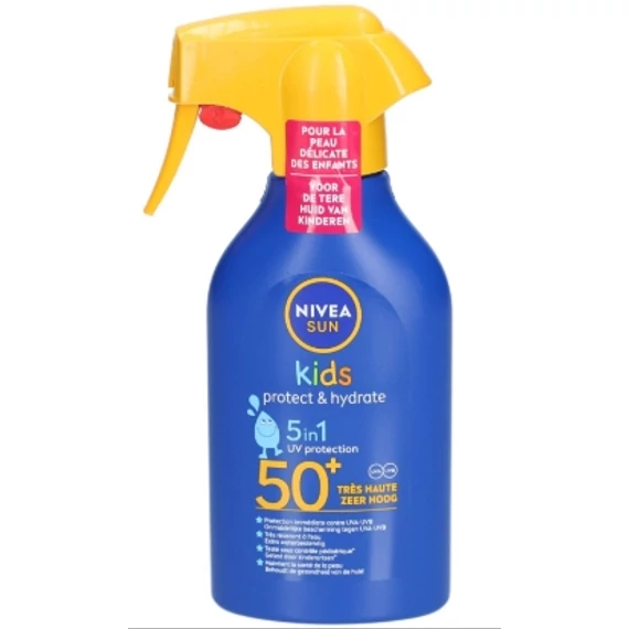 Nivea Sun Spray 270 ml 5in1 For Kids Protect & Hydrate SPF50+