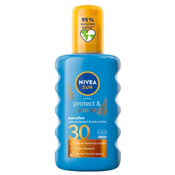 NIVEA SUN FF30 BARNULÁST SEGÍTŐ SPRAY 200ML