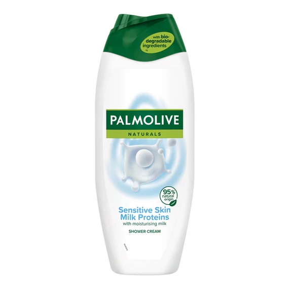 Palmolive Tusfürdő 500 ml Naturals Sensitive Skin Milk Proteins 