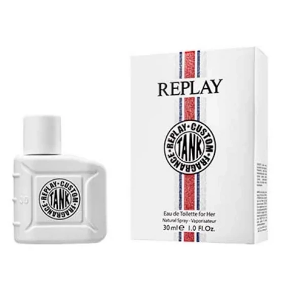 REPLAY EDT 50ML WOMEN TANK CUSTOM