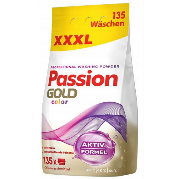 PASSION GOLD 8,1 KG MOSÓPOR /135WL/ COLOR