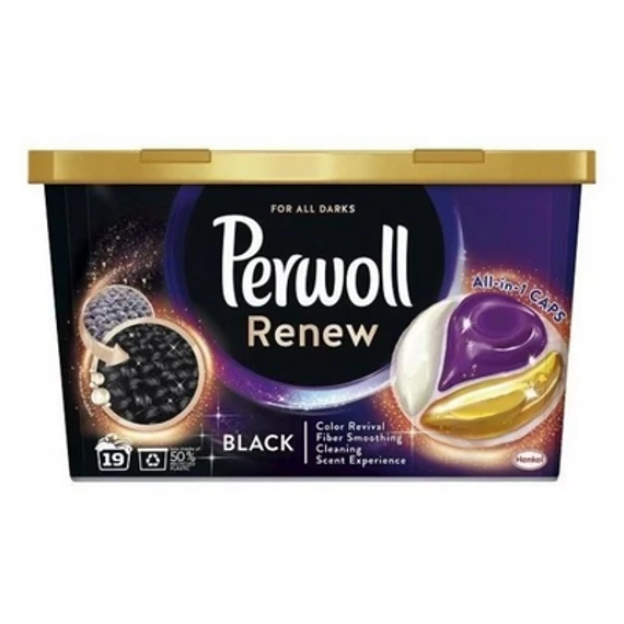 PERWOLL CAPS. RENEW&CARE 19DB BLACK