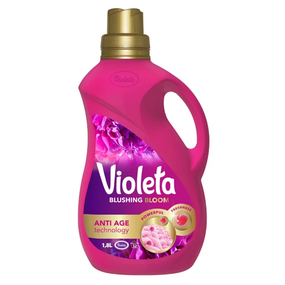 Violeta 1,8 l Blushing Bloom mosógél Károsodott Ruhákhoz 32 Mosás