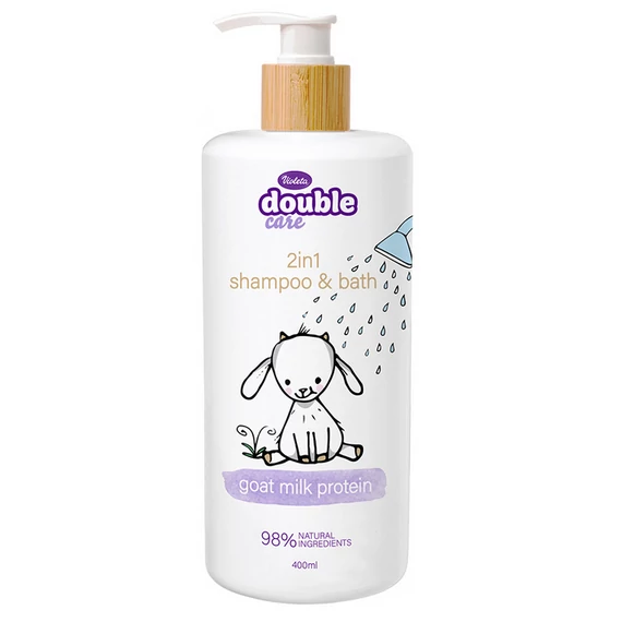 Violeta Double Care Sampon És Habfürdő 2in1 400 ml 