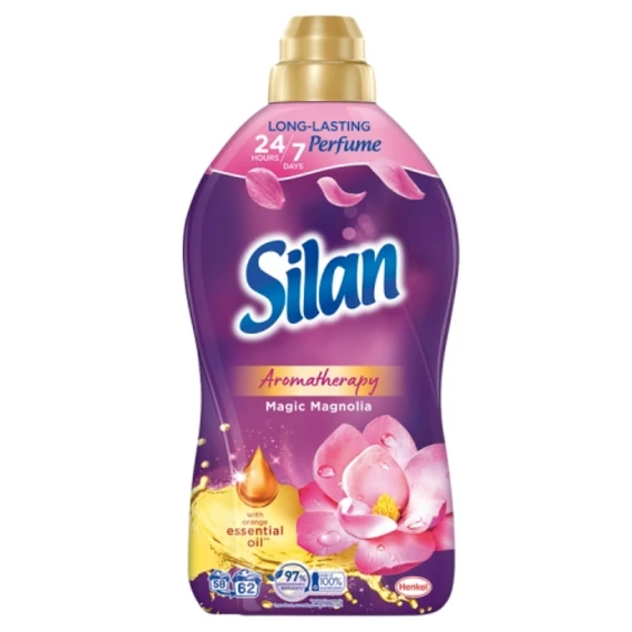 Silan 1364 ml Magic Magnolia öblítő 62 mosás