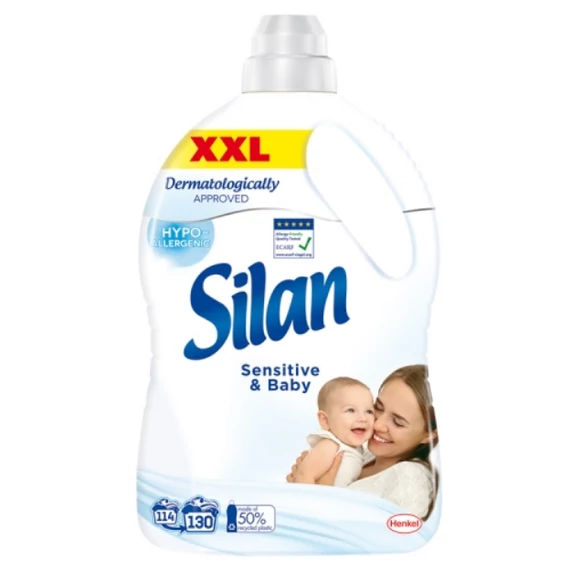 Silan 2860 ml Sensitive öblítő 130 mosás