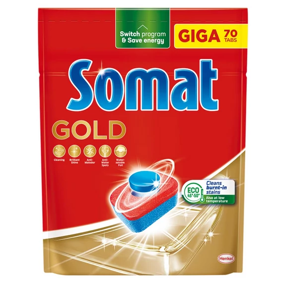 Somat Gold mosogatógép tabletta, 70 db 