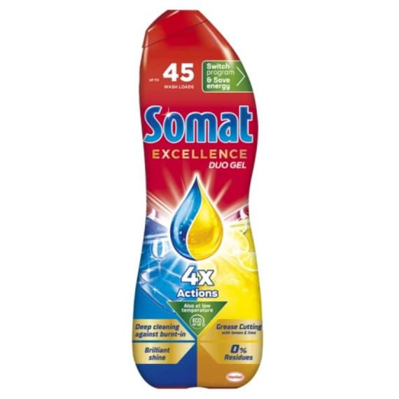 Somat Excellence Lemon mosogatógél 45 mosogatás 810 ml