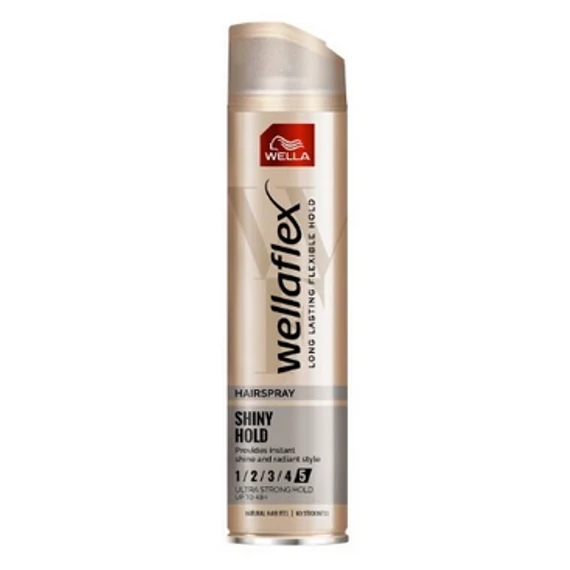 Wellaflex Hajlakk 250 ml Shiny&Hold 5