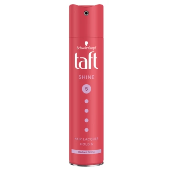 TAFT HAJLAKK 250ML GYÉMÁNTFÉNY 5 /PIROS