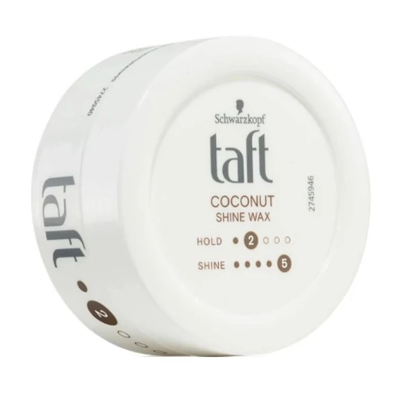 TAFT WAX 75ML COCONUT