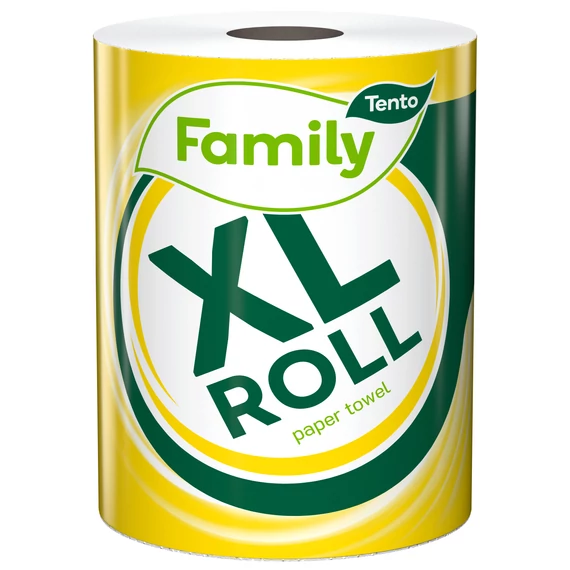 Tento Family XL Háztartási Papírtörlő 2 réteg 200 lap 40 méter / tekercs