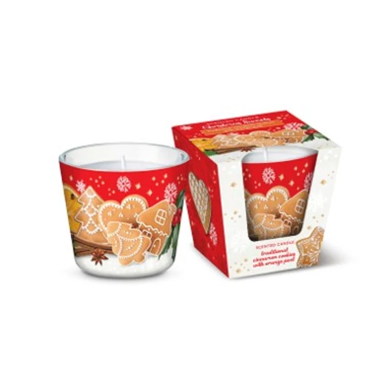 ILLATMÉCSES POHARAS 115GR CHRISTMAS SWEETS ORANGE