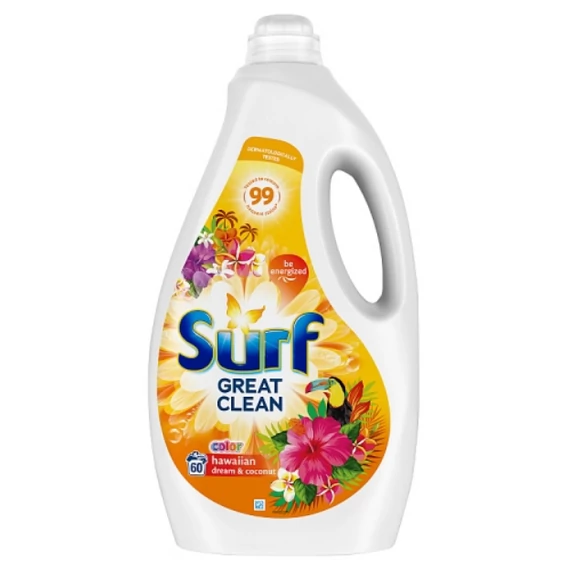 SURF Hawaiian Dream & Coconut mosógél 60 mosás 3 l
