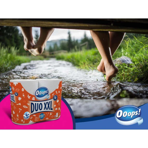 Ooops! Duo XXL háztartási papírtörlő 2 rétegű 2 tekercs