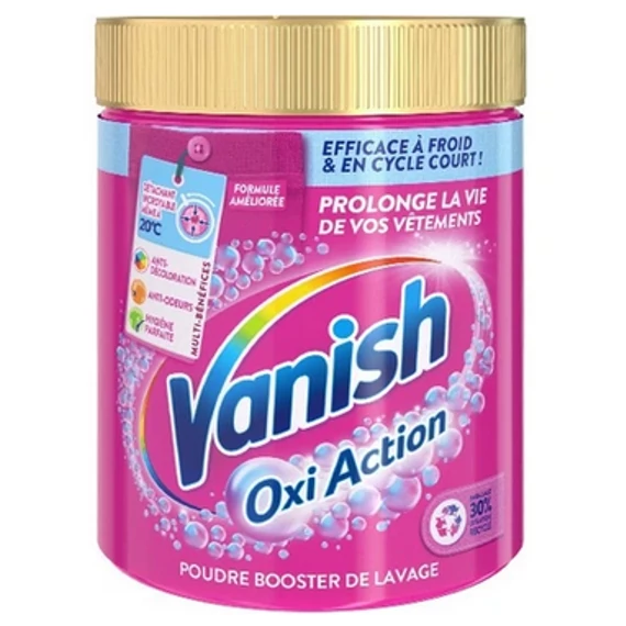 Vanish Folttisztító Por 900 g Oxi Action Pink