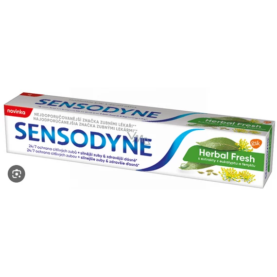 Sensodyne fogkrém 75 ml Herbal Fresh