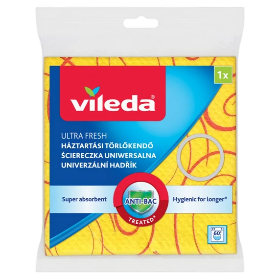 Vileda Ultra Fresh háztartási törlőkendő 