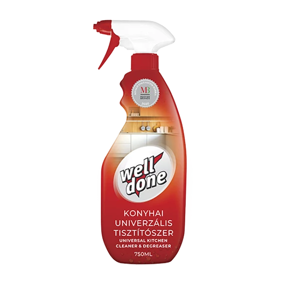 WELL DONE Konyhai univerzális tisztítószer szórófejes 750 ml