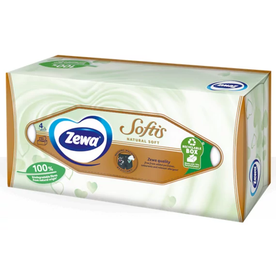 ZEWA SOFTIS DOBOZOS PZS 80DB 4RTG. NATURALSOFT