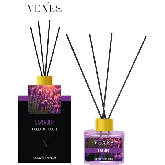 Vexes Pálcikás Room & Office légfrissítő - 100 ml Lavender